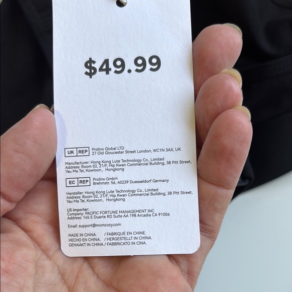 NWT Nursing Women's Pumping Black Bra by Momcozy size XXL - Picture 7 of 8